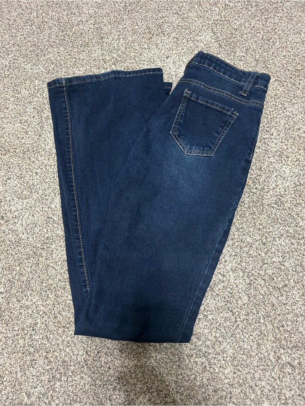 Men's Dark Blue Stretch Jeans